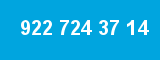 922 724 37 14 922 724 37 14